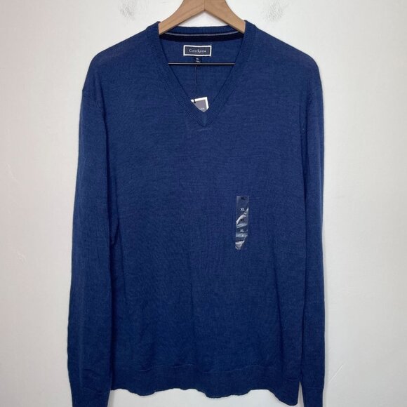 Club Room Mens Wool Blend‎ Sweater Size XL Work Casual Staple NWT - Picture 1 of 7